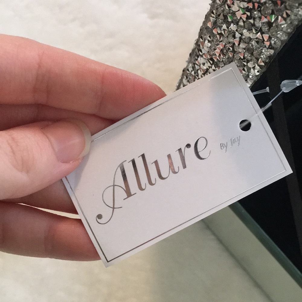 Allure by Jay Silver Sparkle Mirror Jewelry / Makeup / Storage Box - Picture 12 of 17